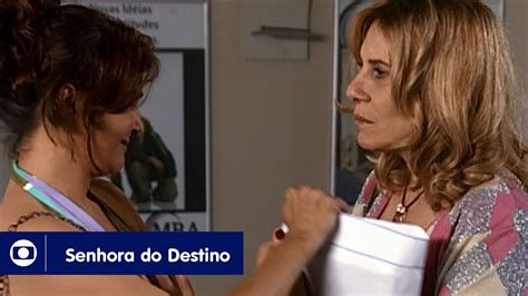 Senhora Do Destino Capítulo 65 Da Novela Segunda 12 De Junho Na