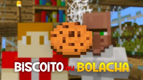 Biscoito Ou Bolacha Minecraft PE Historia YouTube