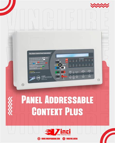 Panel Addressable Context Plus Semarang VINCI Fire Protection