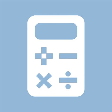 Blue Calculator Icon in 2024 | Baby blue iphone wallpaper, Iphone photo ...