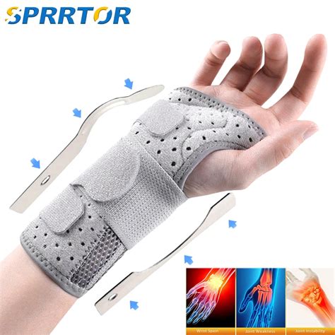 1pcs Carpal Tunnel Wrist Brace Left Or Right Hand Support Splint For