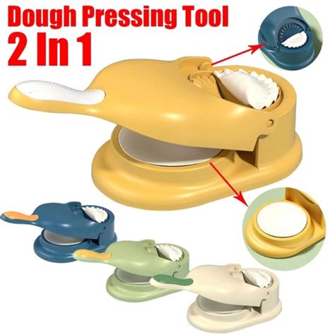 Leslye In Dough Pressing Tool Set Diy Dumpling Maker Mould Manual