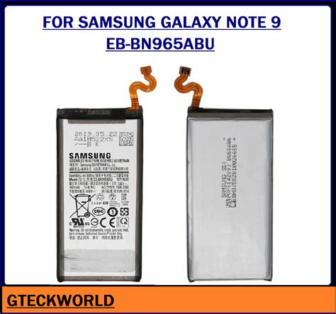 Battery For Samsung Galaxy Note 20 EB BN980ABY Replacement