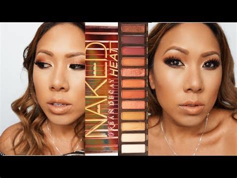Urban Decay Naked Heat Makeup Tutorial YouTube
