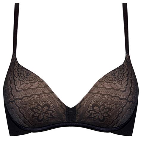 Soutien Gorge Push Up Sans Armature Ultimate Silhouette Dentelle Noir