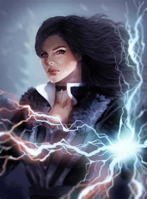 The Witcher Yennefer Fan Art