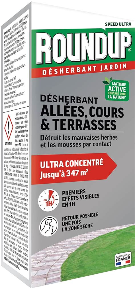 D Sherbant Cours All Es Et Terrasses Concentr En Ml Amazon Fr