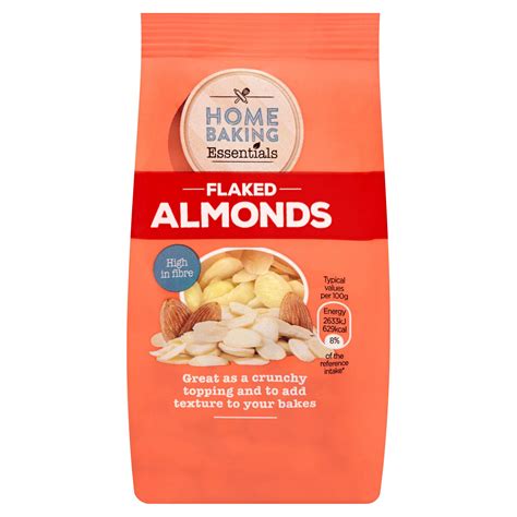 Home Baking Essentials Flaked Almonds 100g | Home Baking | Iceland Foods