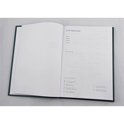 Agenda Datata 2023 Pentru Programari Format B5 17 X 24 Cm 184 Pagini