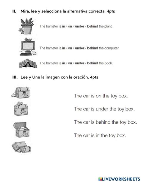 Segundo Basico Unit 1 Online Exercise For Live Worksheets