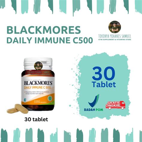 Blackmores Daily Immune 500 30 Tablet Lazada Indonesia