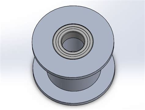 Idler Pulley Solidworks File Thousands Of Free CAD Blocks