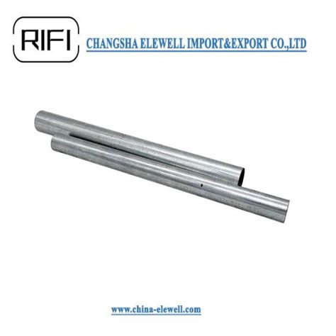 Carbon Steel Hot Dipped Galvanized Electrical Conduit UL797 Standard Id