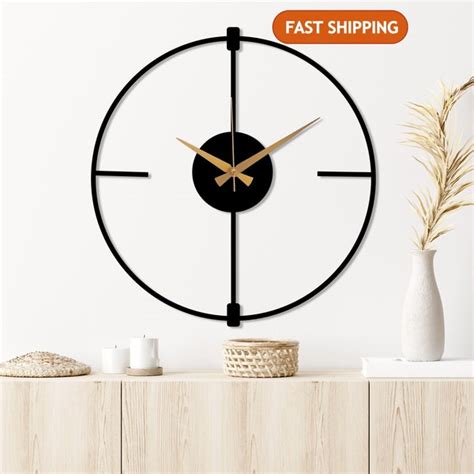 Minimalist Clock - Etsy