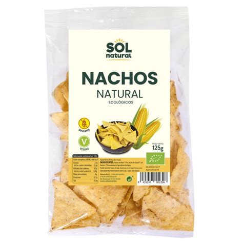 Nachos Maiz Natural Sol Natural Gr Bio