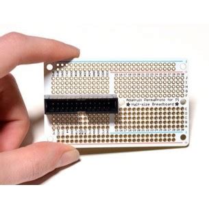 Adafruit Half Size Perma Proto Raspberry Pi Breadboard Pcb Kit Rohs