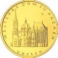 Deutschland 100 2012 F Aachener Dom 1 2 Oz Gold Incl Etui Co