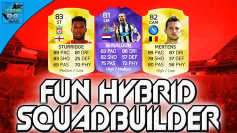 FIFA 16 OVERPOWERED FUN HYBRID SQUAD BUILDER W HERO WIJNALDUM