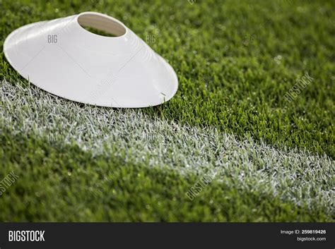 Cones Football Field. Image & Photo (Free Trial) | Bigstock