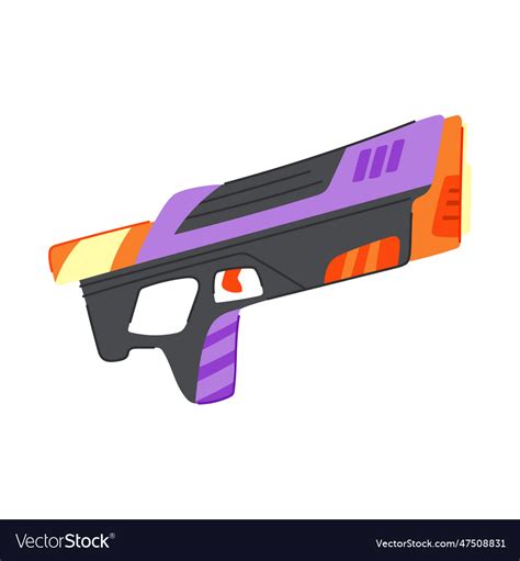 Graphic water gun cartoon Royalty Free Vector Image