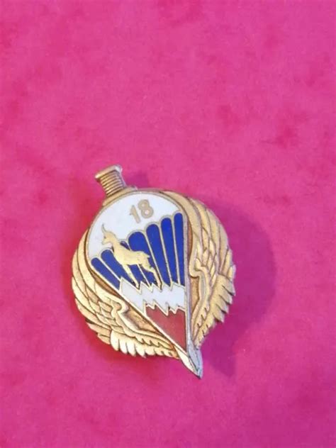 Insigne Militaire Insigne E R Giment De Chasseurs Parachutistes Mail