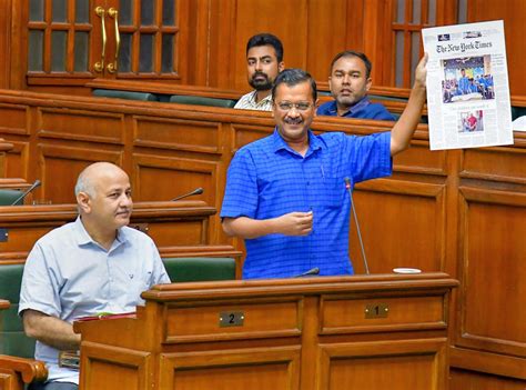 Kejriwal To Table Confidence Motion In Assembly Today