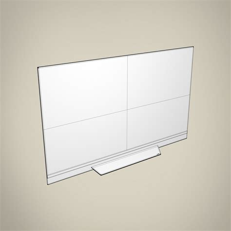 3D Model OLED Tv - TurboSquid 2100779