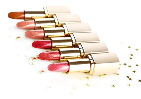 Premium Photo Beautiful Lipsticks Isolated On White