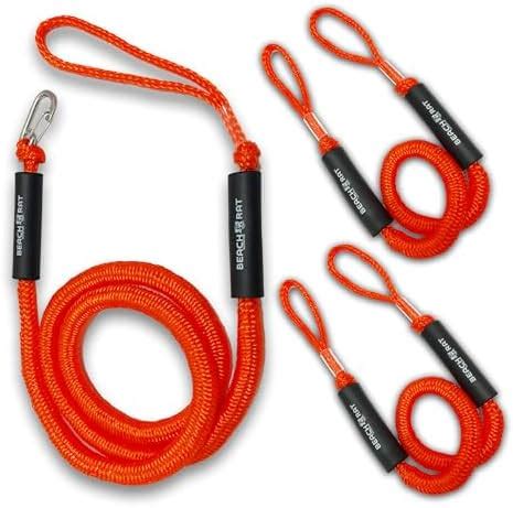 Amazon Beach Rat Bungee 1 Boat Anchor Line 2 Dock Line Kit 7