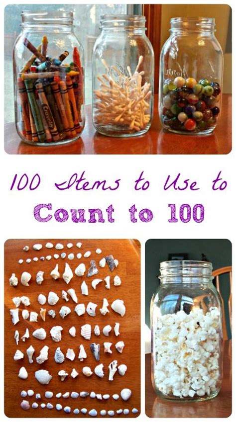 100 Items For 100 Days Of School 100 Day Of School Project Math For