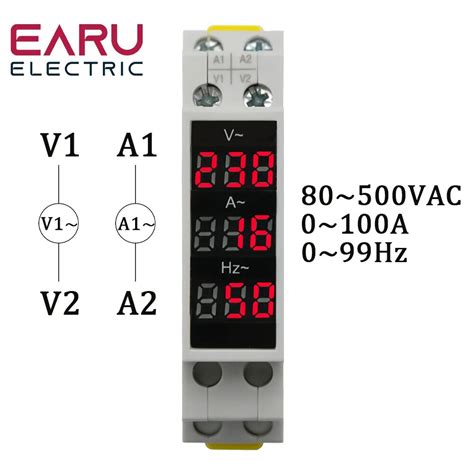 Voltm Tre Et Rem Tre Modulaires Avec Indicateur Led Testeur De