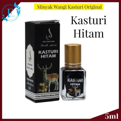 Kasturi Hitam Asli Minyak Wangi Original Ml Shopee Malaysia