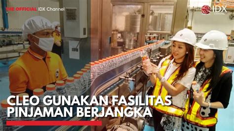 Cleo Gunakan Fasilitas Pinjaman Berjangka Idx Channel Youtube