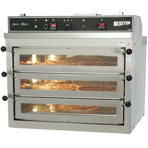 V Phase Doyon Piz Triple Deck Electric Pizza Oven