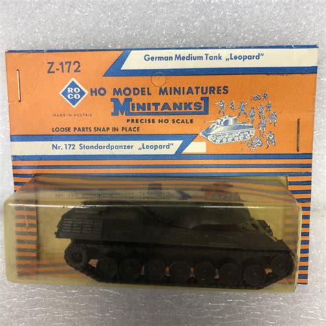 Roco Minitanks Z 172 Standardpanzer Leopard 1 Bundeswehr im Maßstab 1