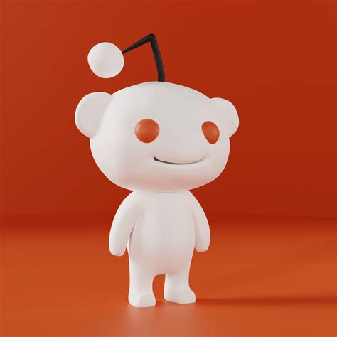 3d Reddit Avatar R3dart