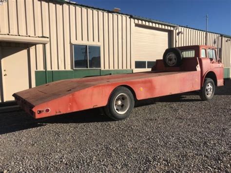 1968 Ford F 600 Ramp Truck Classic Car Hauler For Sale Photos