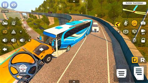 Bus Simulator Indonesia 2 Accident On Highway Android Gameplay