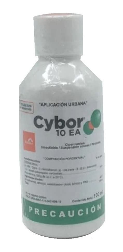 Cybor 10 Ea De 100 Ml Cipermetrina Bp Termitas Escarabajo Prodalp