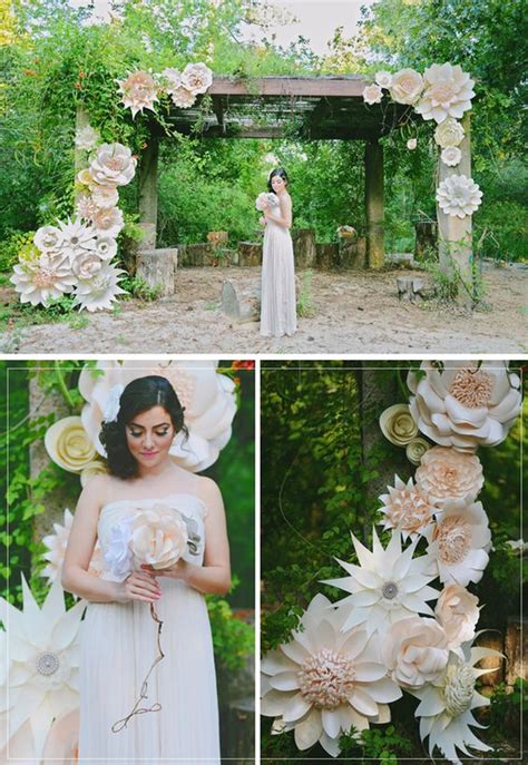 35 Creative Paper Flower Wedding Ideas Deer Pearl Flowers