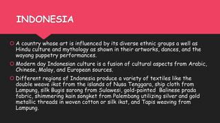 Arts of indonesia and malaysia | PPT