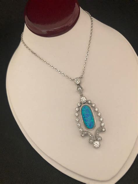 Colgante de plata de ley 925 con zirconia cúbica y piedra Etsy