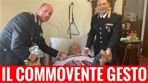 Anziana Malata Chiama Tutti I Giorni I Carabinieri Loro Le Portano Il