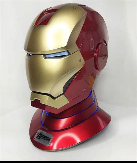 Ironman Mk New Version Helmet Bluetooth Speaker Base Hobbies