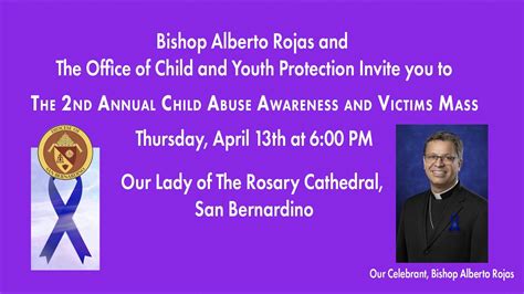 The 2nd Annual Child Abuse Awareness And Victims Mass Youtube