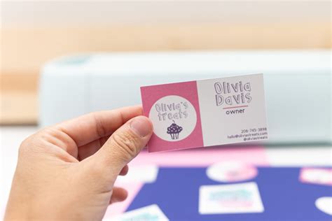 How To Make Business Cards With Your Cricut Free Svg Templates 2022