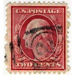 Usa 1903 George Washington 2 Cents How To Determine Types Postage Stamp