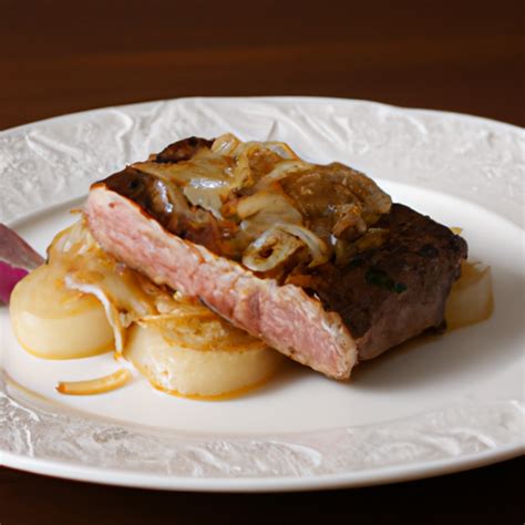 Rumpsteak Mit Gebratenen Zwiebeln Rezept