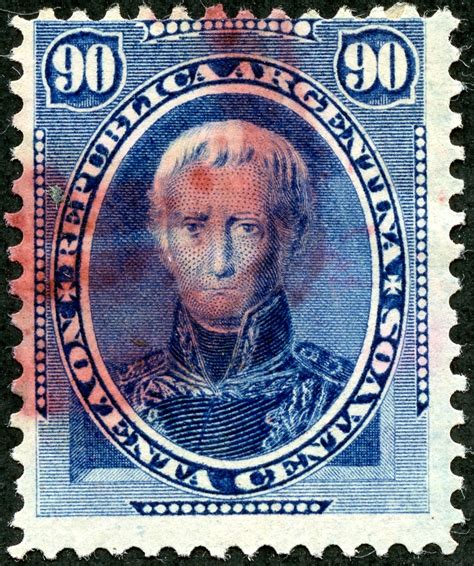 Big Blue 1840 1940 Stamps Of Argentina 1858 1892