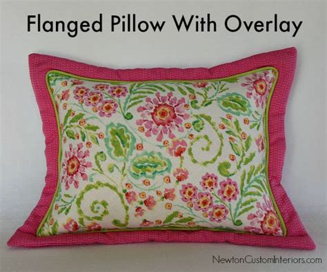 How To Make A Flanged Pillow So Sew Easy